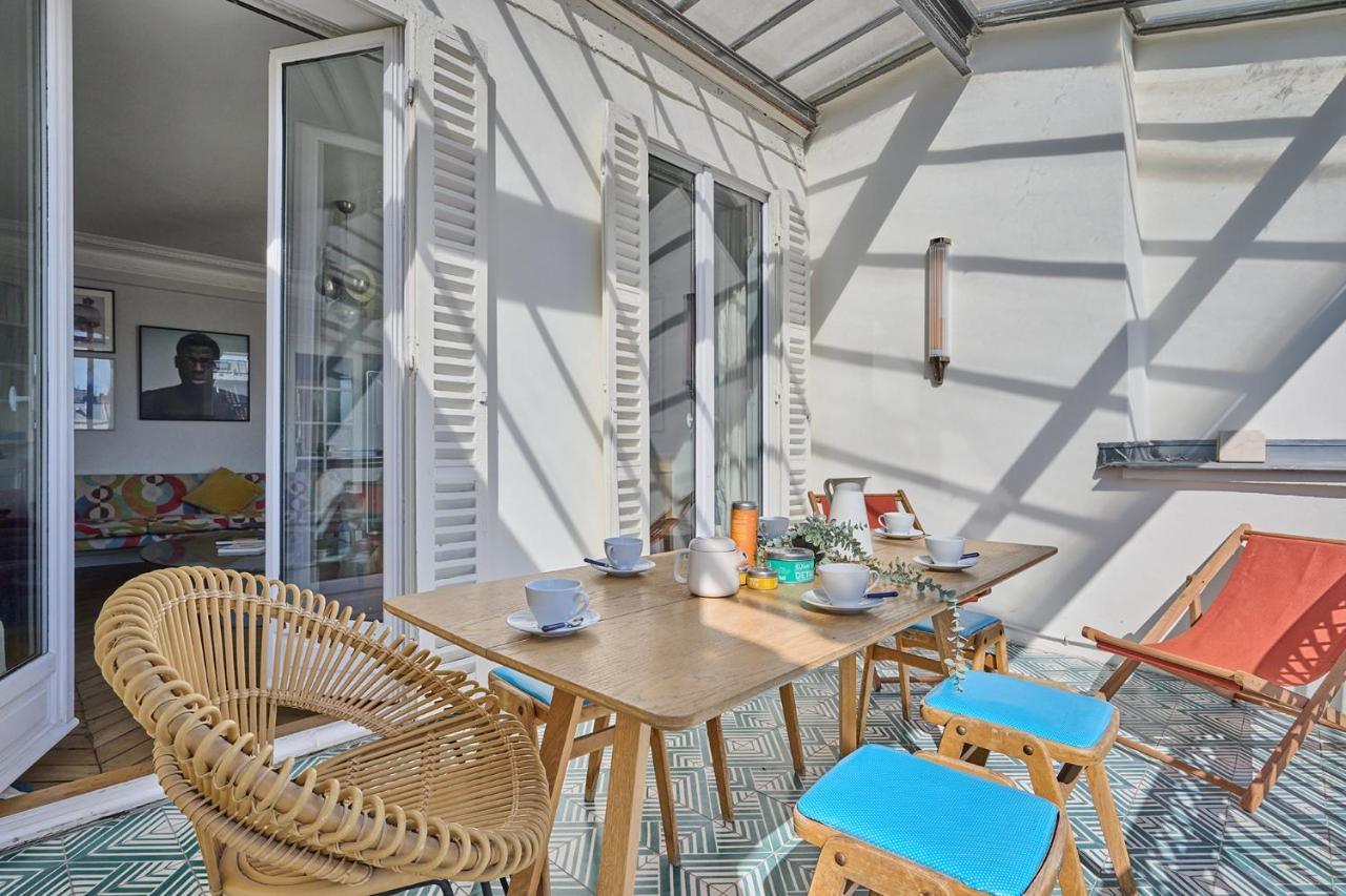 Apartment Center Of Paris With Terrace By Studio Prestige מראה חיצוני תמונה
